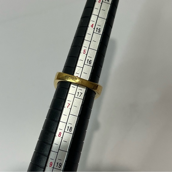 Vintage Jacqueline Kennedy Camrose & Kross Ring Simulated Oval Pink Halo Sz 6 - Picture 9 of 10